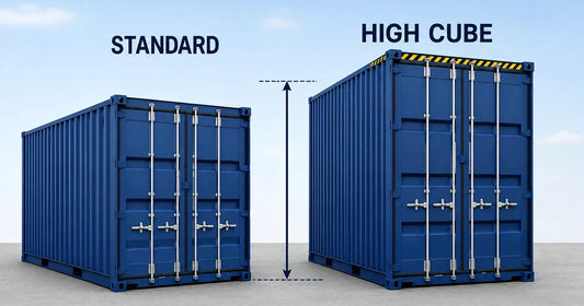 Conteneur standard ou high cube : lequel choisir pour votre projet ?