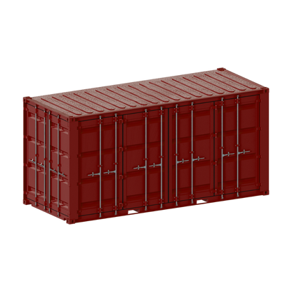 20 pieds high cube - open side