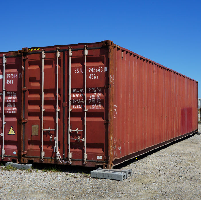 40 pieds High Cube