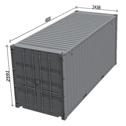 Conteneur 20 Pieds Standard Dry — Neuf & Occasion Dimension