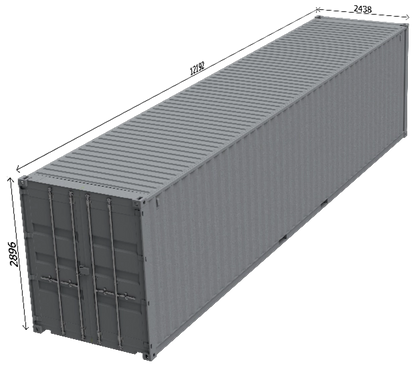 Conteneur 40 Pieds High Cube — Neuf & Occasion