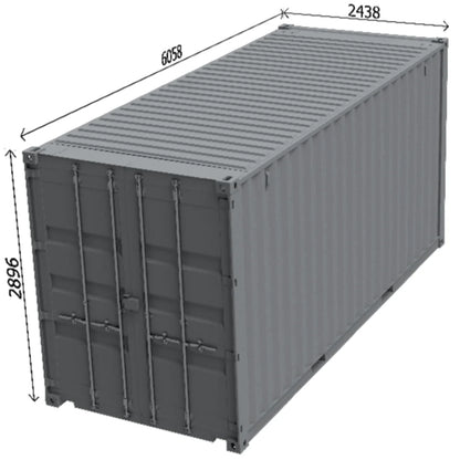 Conteneur Frigorifique 40 Pieds High Cube (Reefer) — Neuf & Occasion Dimension