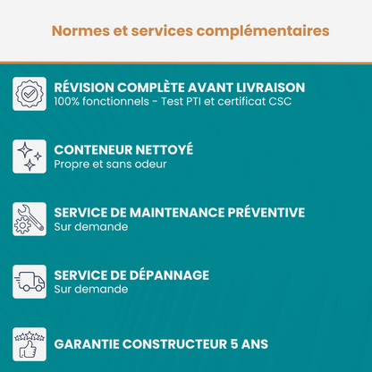 10 pieds frigorifique