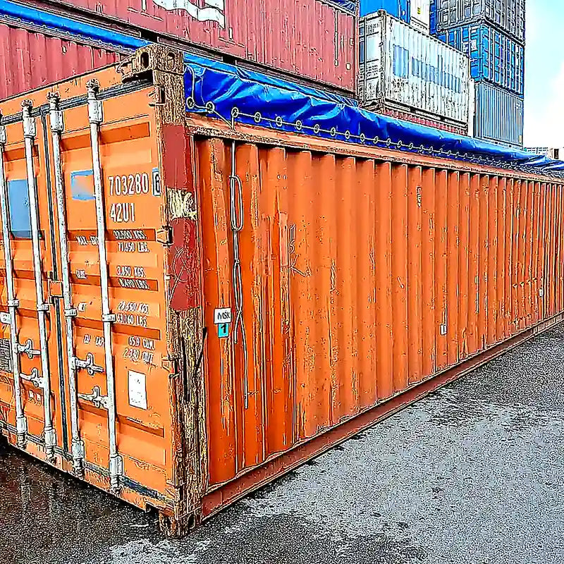 Conteneur 40 Pieds Toit Ouvrant (Open Top) — Neuf & Occasion