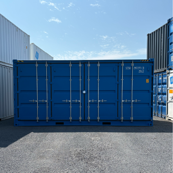 20 pieds high cube - open side