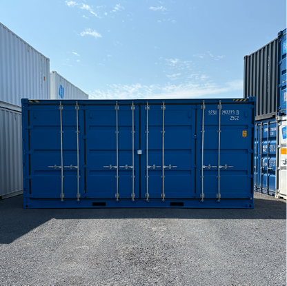 20 pieds high cube - open side