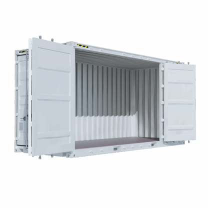 20 pieds high cube - open side