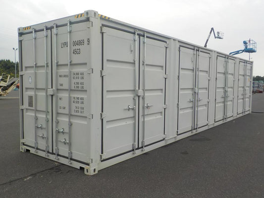 40 pieds high cube - open side